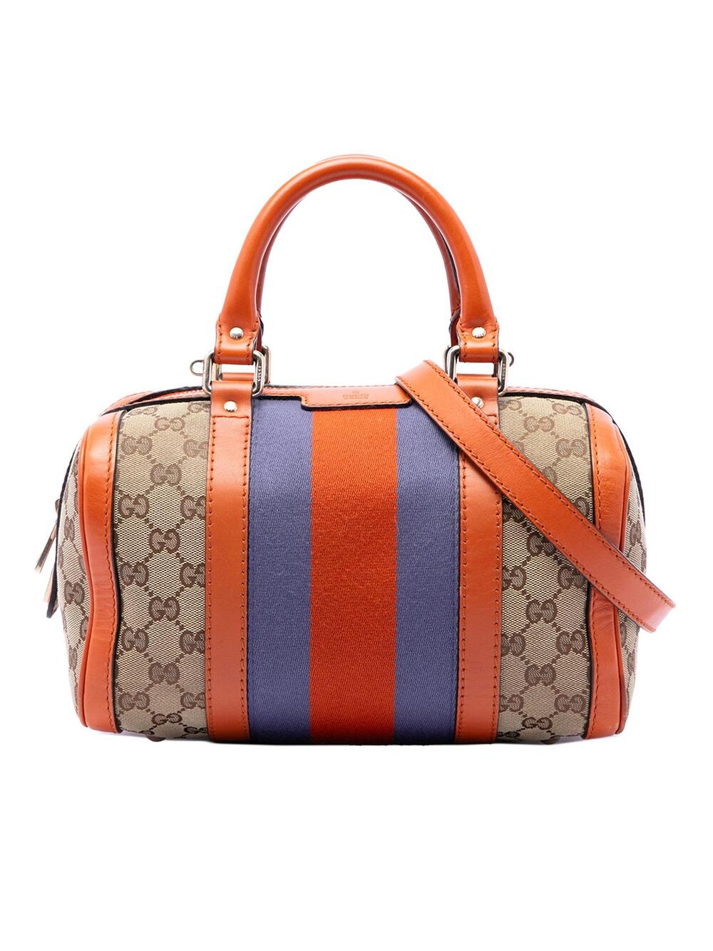 Gucci Small Gg Canvas Web Joy Boston #362636G68B